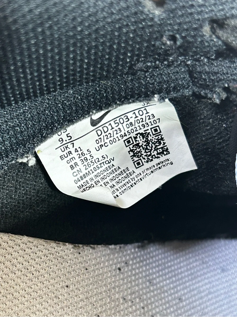 Nike Women’s Dunk Low Black/White Sneakers